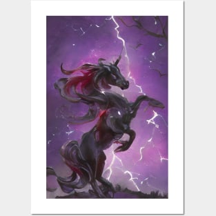 Dark Unicorn Posters and Art